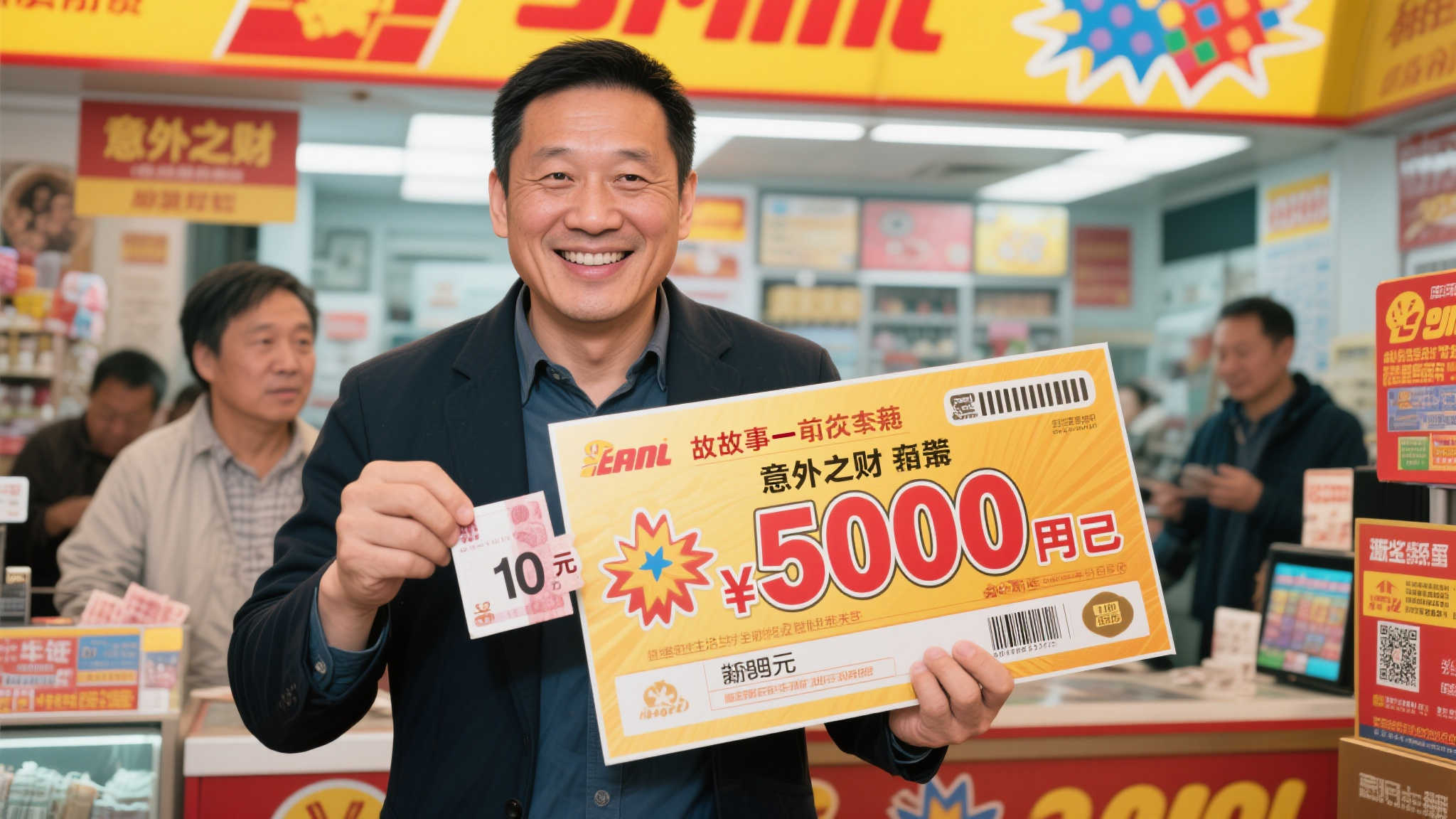 类似的故事并非个例。此前，有位彩民在获得
